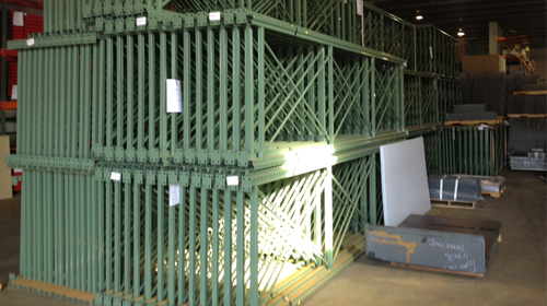 pallet storage rack